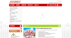 Desktop Screenshot of joubec.com
